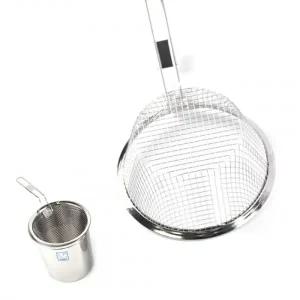 손잡이 원형 튀김 건지기 소 19cm