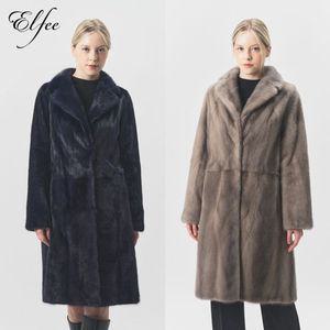 진도엘페 풀스킨 휘메일 밍크 롱코트 유색 (EC13)