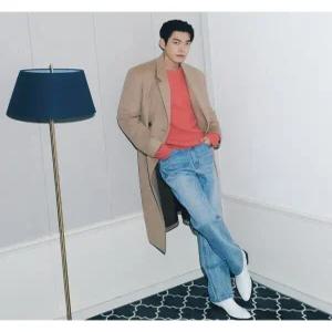 백포켓 워싱 루즈핏 데님 팬츠(FHFAH4055)