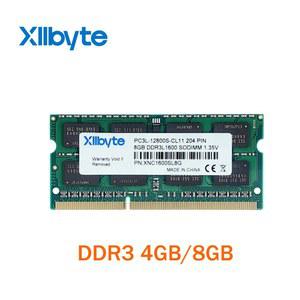 Xllbyte 노트북 RAM용 밀봉 SODIMM DDR3 1333Mhz 1600Mhz 2GB 4GB 8GB PC3 10600 12800 메모리 좋은