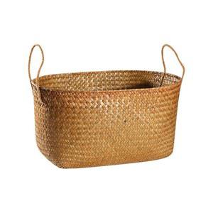 라탄 바구니 정리함 정리 화이트 대용량 다층 장식 특대 135L 선반