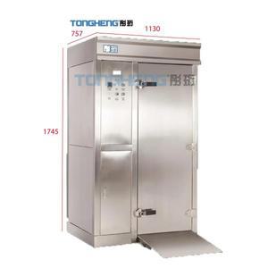 호텔 상업용 밥솥, 가스 해물 스티머 캐비닛, 트롤리 포함