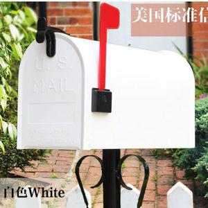 인테리어 스탠드 우편함 엔틱 빨간 실외용 주택 전원주택