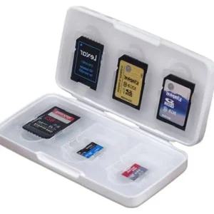 SD카드 정리함 보호 케이스 안정적 저장소 카드 보관함 (WFJ89NQ)