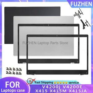 노트북 LCD 탑 커버 스크린 백 케이스 전면 베젤 프레임 쉘 힌지 ASUS X415 X415M X415JA V4200j V4200E