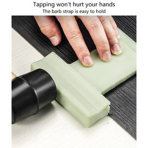 태핑 블록 바닥 설치 도구 목재 라미네이트 판자 비닐 바닥재 나일론