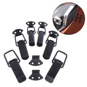 호환 덕마우스 버클   상자 걸쇠 클램프 다리미 용수스틸 로드 드로우 토글 블랙 래치 캐치 2 개