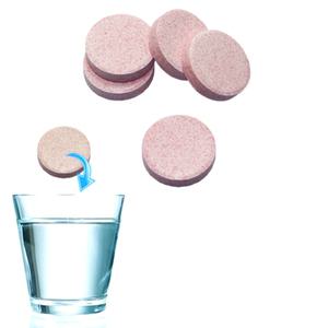 동전모양 이산화탄소발포정 실험용발포정 화산분출모형만들기 18개입