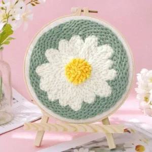 자수 펀칭 니들 펀치 프랑스 재료 손바느질