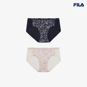 [휠라 언더웨어] 아웃핏 파스텔 플라워 드로즈 2종 택 (FI4DRF2442F_2SKU)