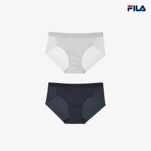 [휠라 언더웨어] 휠라 아웃핏 시즈널 여성 드로즈 2종 택 (FI4DRF6454F_2SKU)