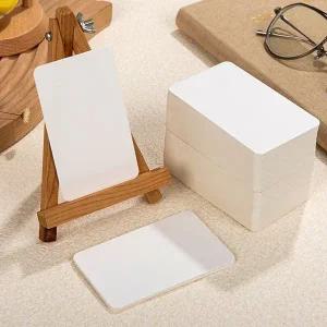 [하프클럽/브이와이]무지 반코팅종이카드 종이카드 7x4cm 200매