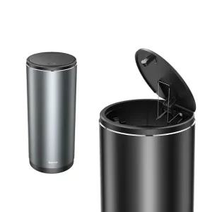 베이스어스 차량용 쓰레기통 휴지통 냄새차단 500ml