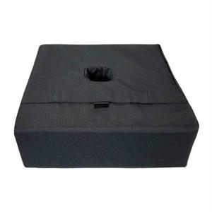 파티오 우산 받침 무게추 가방 넓은 구멍이 있는 비바람에 견디는 사각형 표준 야외 범용 크기