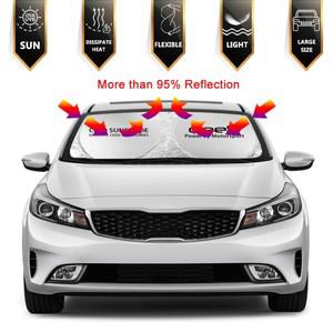 자동차 앞 유리 차양 커버 Kia PICANTO RIO CEED OPTIMA K9 SEDONA FORTE CADENZA TELLURIDE 용 안티 UV 파