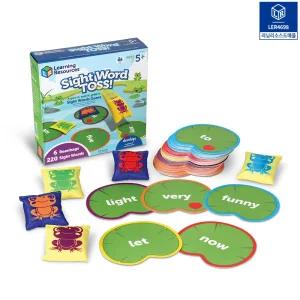러닝리소스 사이트워드 토스 영어게임 영단어 학습 워드 카드놀이 보드게임 장난감 어린이