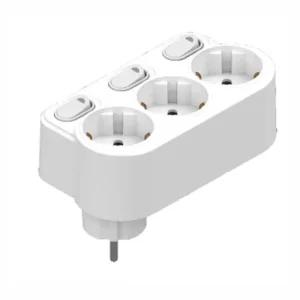 회전탭 개별스위치 3구 전원스위치 콘센트 멀티콘센트 멀티탭 무선 회전형 선없는 국산 안전 난연 접지 절전 일자형