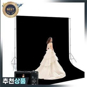 사진 배경 천 스크린 블랙 솔리드 컬러 스튜디오 비디오 파티 커튼에  모슬린 코튼 크로마 키
