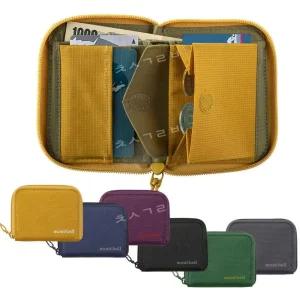 몽벨 미니 지퍼 카드 지갑 파우치 월렛 동전 지폐 케이스 여행 등산 간편한 1133372