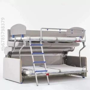 접이식 이층침대 소파베드 소파 상하 원목페인트