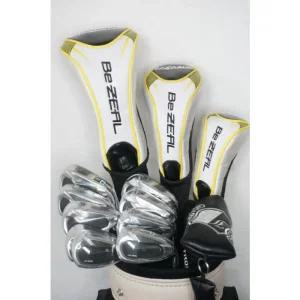비즐 드라이버 한정판 2스타 LB-808 그라파이트 아이언 풀세트 신품 캐디백