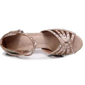 라틴댄스 구두 댄스화 댄스 탱고 재즈 살사 줌바 라인