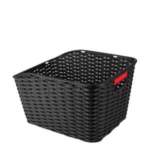 75L 대형 가방 보관용 짐받이 플라스틱 바스켓 뒷바구니 소년 전기자전거 뒷자리