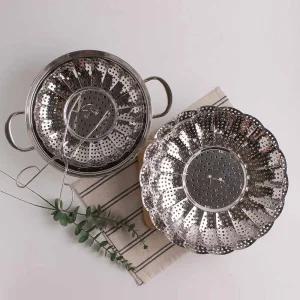 스텐찜기채반 삼발이 찜판 국산 스텐 찜 채반 소