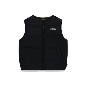 내셔널 지오그래픽 키즈 케이투 K254UDV910 헤론 경량 구스 다운 베스트 CARBON BLACK 5008405124 355098