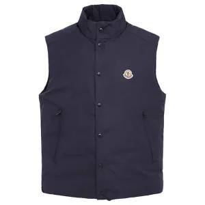 25FW 몽클레어 Pilat 다운 패딩 조끼 네이비 1A00005 59876 74S