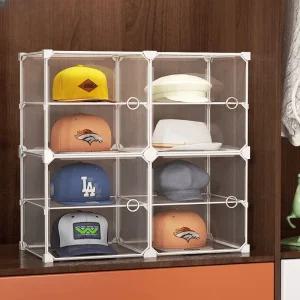 모자 정리 수납장 보관함 스냅백 8단 선반 캐비닛 가방