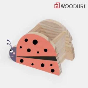 우드리 못있는 동물 다용도 꽂이-무당벌레 목공 DIY 체험