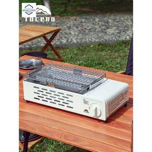 조개구이버너 와이드 화이트 가정용숯불화로 블랙 단일