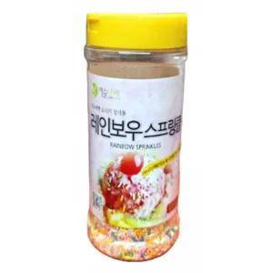 초코도넛토핑 레인보우스프링클 무지개가루 270g