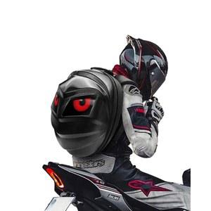 바이크 백팩 led 후미등 헬멧 적색 고강도 리어 안전 모드 레드 스트로브