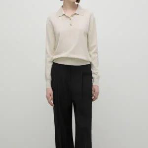 갤러리아 [쉬즈미스]단추카라넥긴팔니트(253KT212)