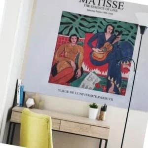 대형 마티스 유화 패브릭 포스터 월데코 집안 장식 두꺼비집 가리개 (WFJEQCL)