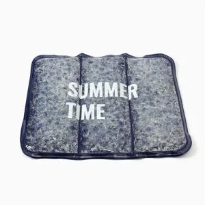 행운하우스 아이스 젤 쿨방석 네이비 여름아이스방석사무실의자매트