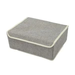 고품질 그레이 속옷정리함 린넨 13칸 (WFJF1VC)