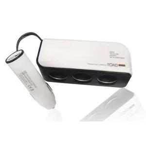 차량용 시거잭 멀티 소켓 시가잭 USB 소켓 충전기 3구
