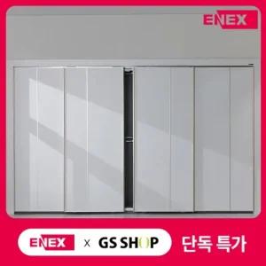 에넥스 E0 페블스톤 슬라이딩 붙박이장 8자 240cm