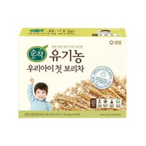순작 유기농 우리아이 첫 보리차 티백 160g