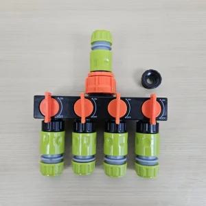 4구 수도분배기 멀티수도꼭지 수전분배기/꼭지/수전/분배기/수도/분배/커넥터/4구/물호스/가든/호스/배란다