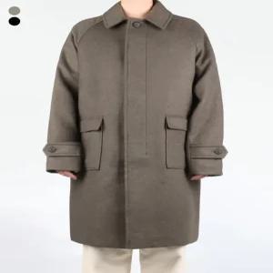 [닉스][NIX]남) 오버핏 발마칸 모직 코트(FNPWCCO102P)