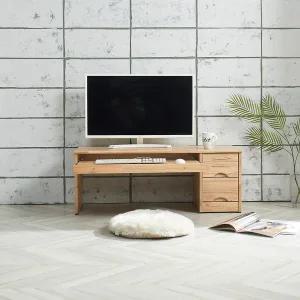 [우아미]오온 참죽 원목 좌식 1050 컴퓨터 책상