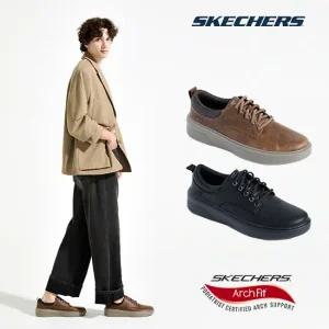 스케쳐스 25FW 최신상 남성용 아치핏 뷰손 소가죽 스니커즈