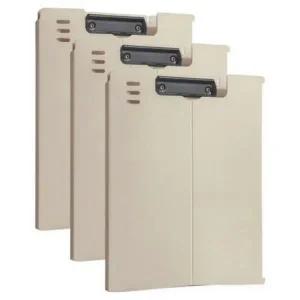 모던베이스 파스텔 스탠딩 덮개 클립보드 A4 315 x 235 mm 베이지 3개