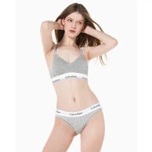 캘빈클라인 Underwear CK 여성 모던코튼 라이틀리 라인드 브라렛 SET 2종 P7A 1QF7059-F3787AD-UB1