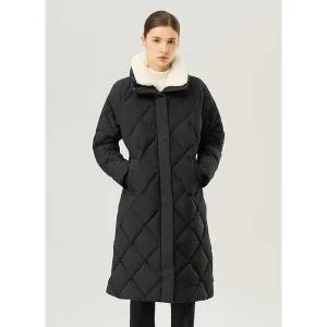 [르꼬끄](강남점)[이월][40% OFF] 여성 디아망 구스 롱다운 BLK / QP422ODJO3