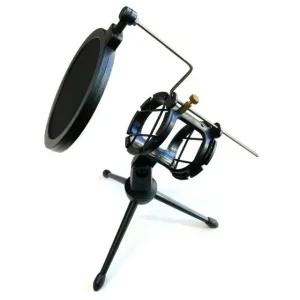 세발 책상용마이크거치대 팝필터형 탁상마이크스탠드 (WFJLONS)